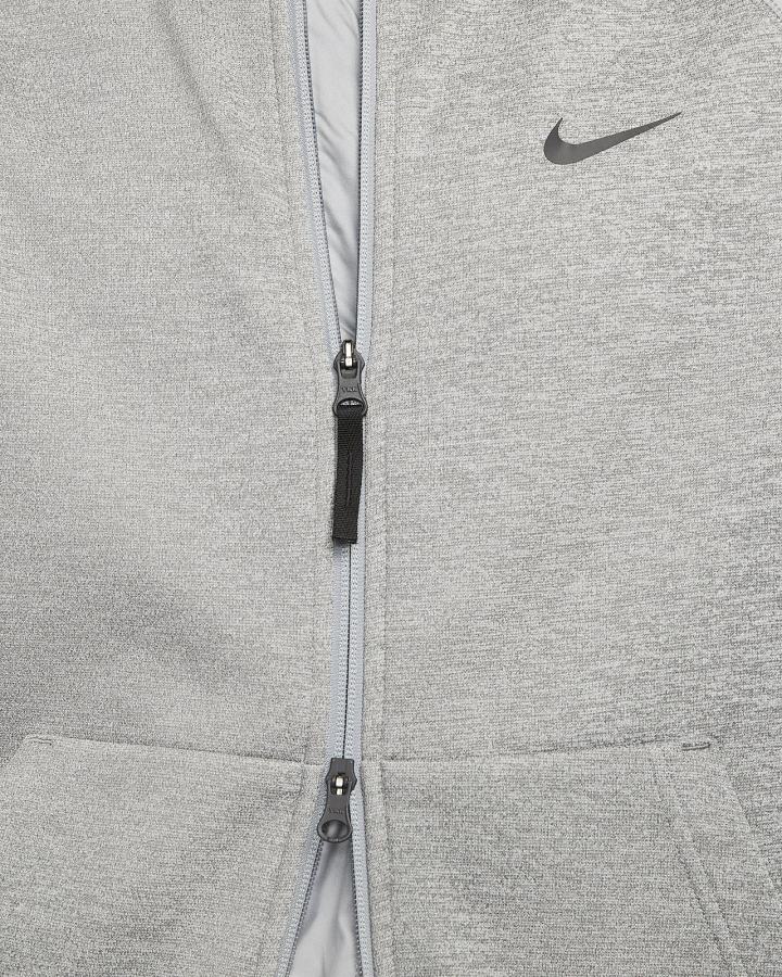 Nike Therma-FIT Training Full-Zip Bomber Muške Jakne Tamno Sive Crne | HR-25310JQMI