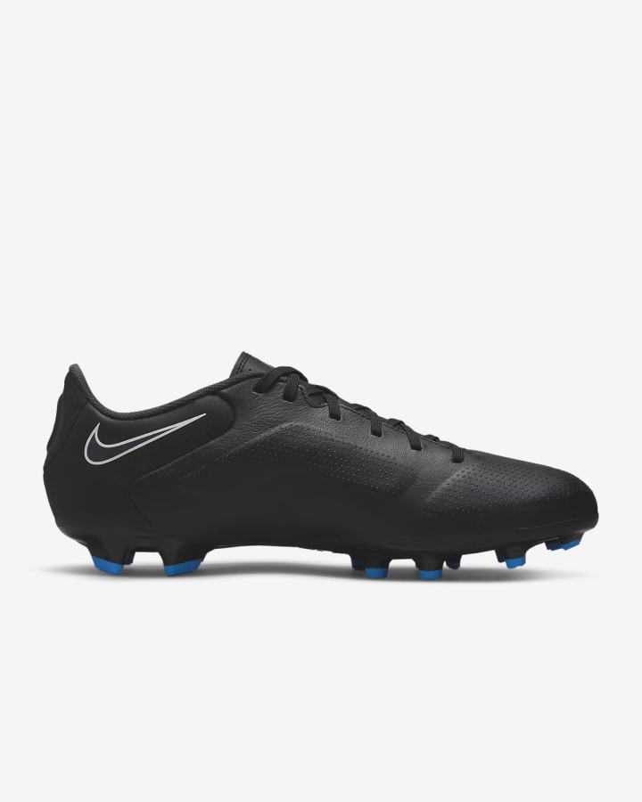 Nike Tiempo Legend 9 Academy MG Multi-Ground Muške Nogometne Kocke Crne Bijele Plave Sive | HR-24139NYOL