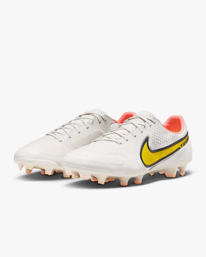 Nike Tiempo Legend 9 Pro FG Firm-Ground Muške Nogometne Kocke Žute | HR-07251LJSG