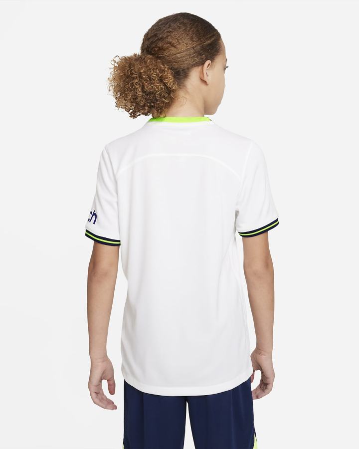 Nike Tottenham Hotspur 2022/23 Stadium Home Kids Dri-FIT Soccer Za Dječake Dres Bijele Plave | HR-16982JOYM