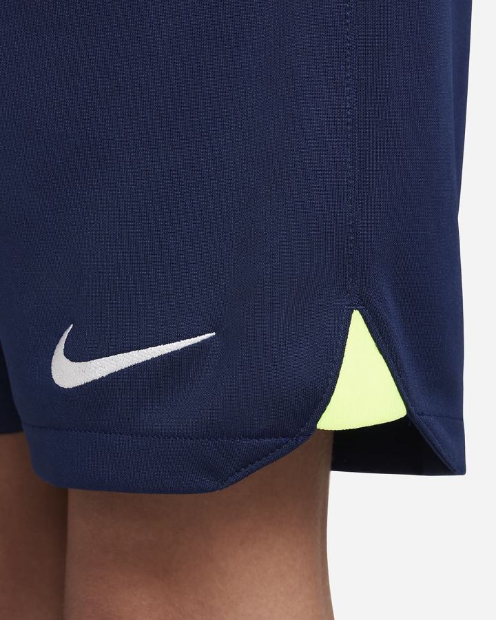 Nike Tottenham Hotspur 2022/23 Stadium Home/Away Kids Dri-FIT Soccer Za Djevojčice Kratke Hlače Plave Bijele | HR-82075NASB