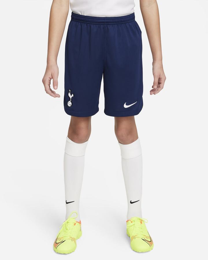 Nike Tottenham Hotspur 2022/23 Stadium Home/Away Kids Dri-FIT Soccer Za Djevojčice Kratke Hlače Plave Bijele | HR-82075NASB