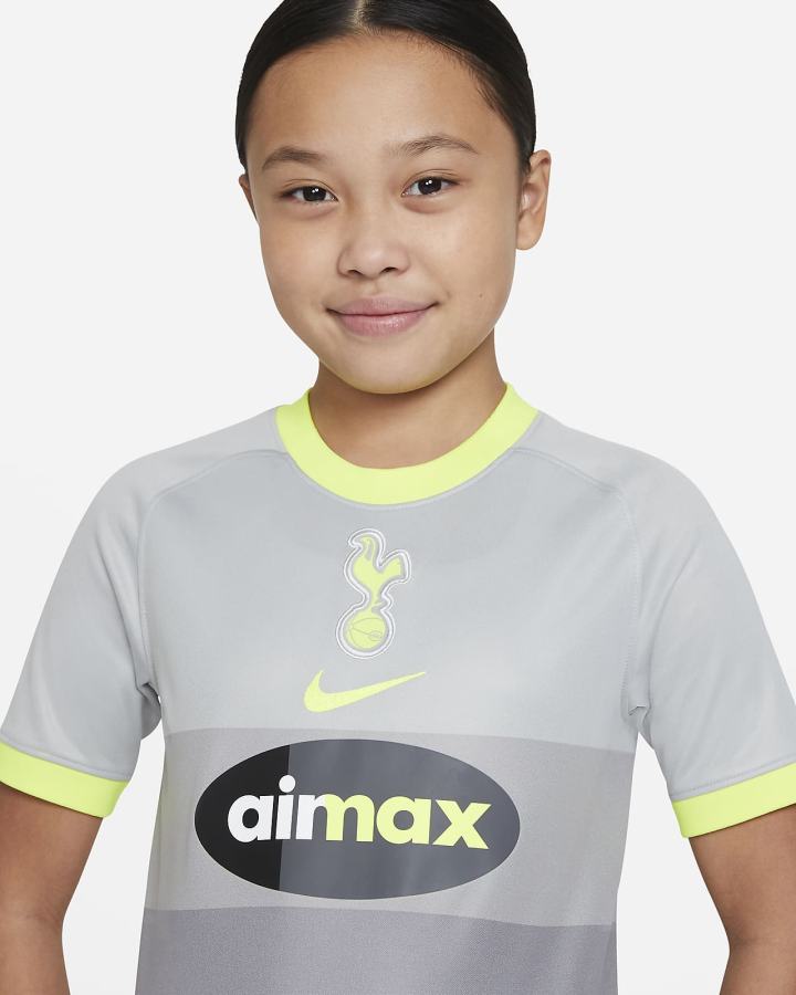 Nike Tottenham Hotspur Stadium Air Max Kids Soccer Za Dječake Dres Srebrne Limun | HR-01498VCXU