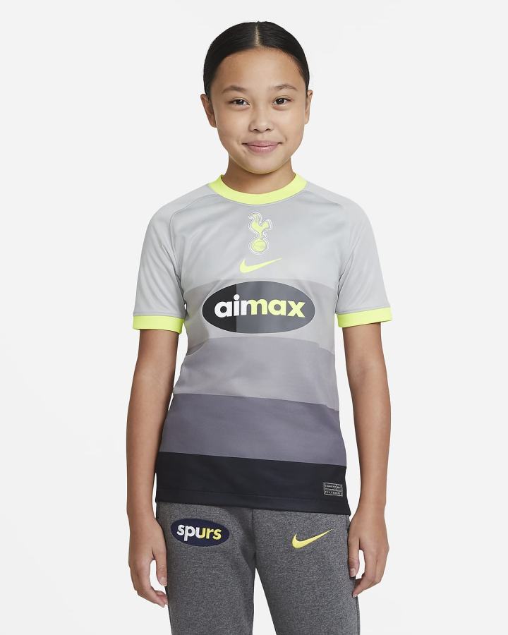 Nike Tottenham Hotspur Stadium Air Max Kids Soccer Za Djevojčice Dres Srebrne Limun | HR-64072OYQB