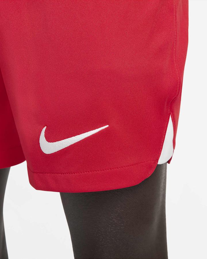 Nike Türkiye 2022/23 Stadium Home Dri-FIT Soccer Muške Kratke Hlače Crvene Bijele | HR-27854AXBM