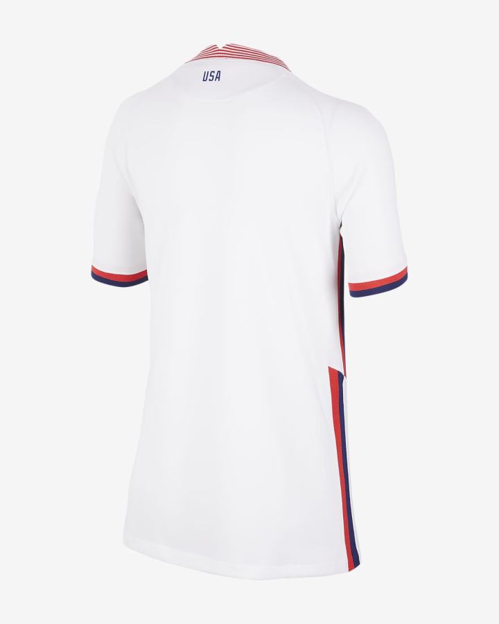 Nike U.S. 2020 Stadium Home Kids Soccer Za Dječake Dres Bijele Plave | HR-58964WTZM