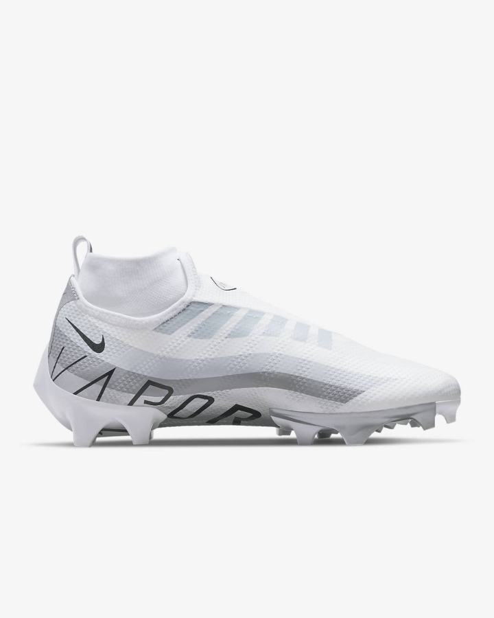 Nike Vapor Edge Pro 360 Muške Kopačke Bijele Metalne Srebrne Sive Crne | HR-28714NFSE