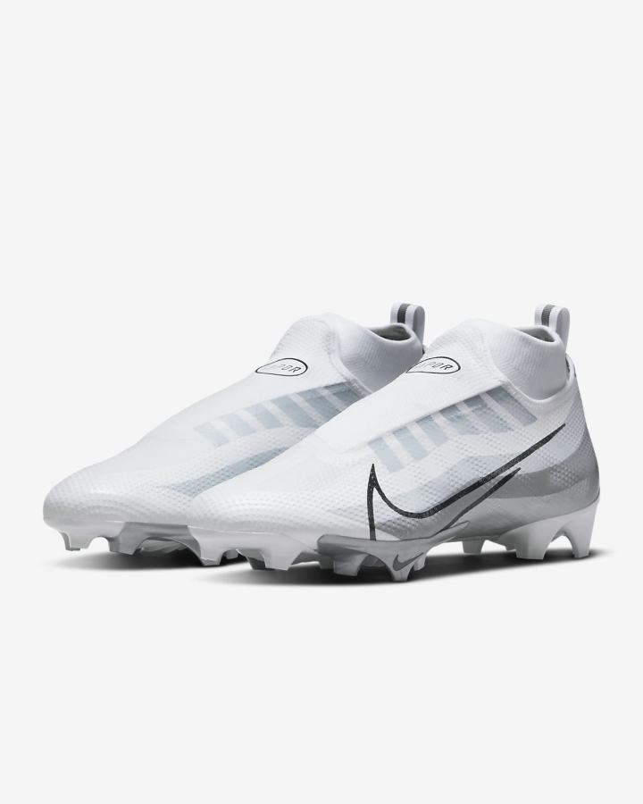 Nike Vapor Edge Pro 360 Muške Kopačke Bijele Metalne Srebrne Sive Crne | HR-28714NFSE