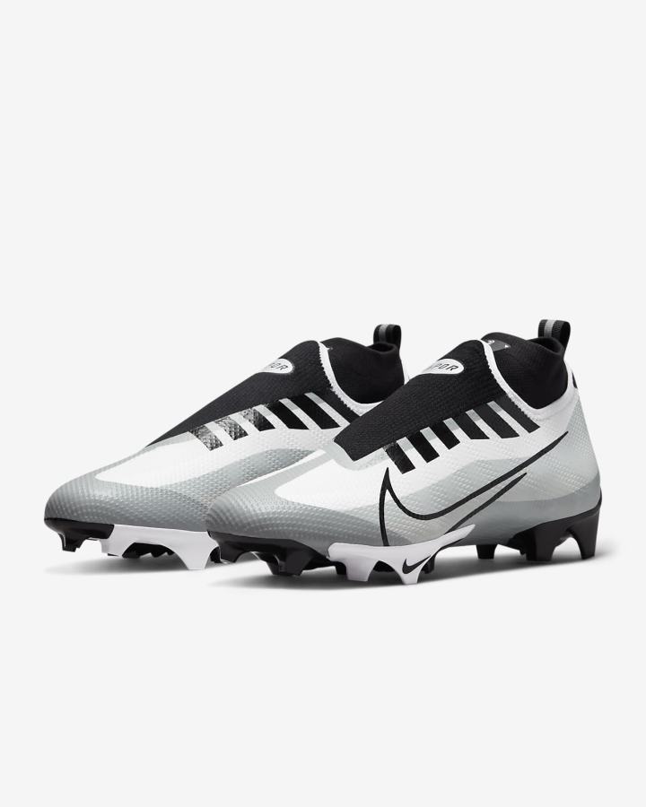 Nike Vapor Edge Pro 360 Muške Kopačke Bijele Platine Crne | HR-38519SFVK