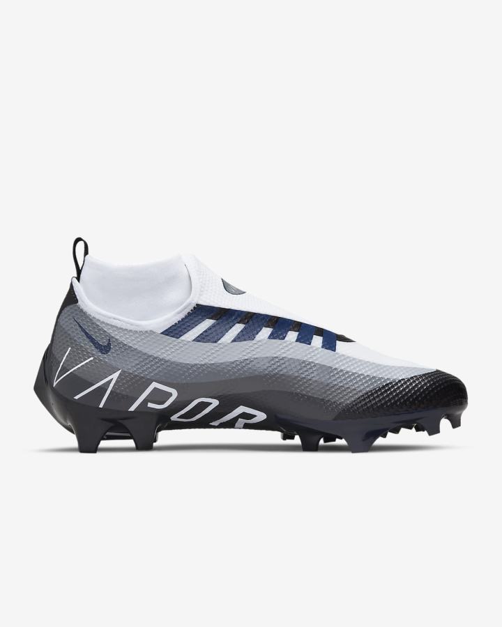 Nike Vapor Edge Pro 360 (Team) Muške Kopačke Crne Bijele Sive Tamnoplave | HR-02579WXCZ