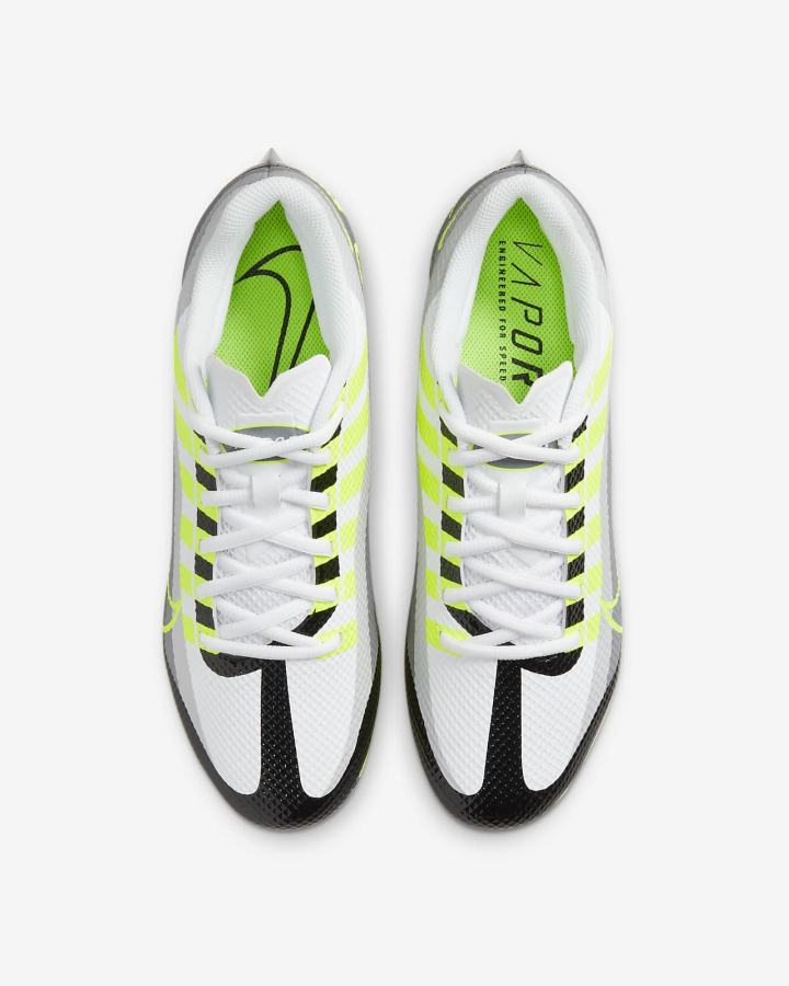 Nike Vapor Edge Speed 360 Muške Kopačke Crne Bijele Sive | HR-26584MKAF