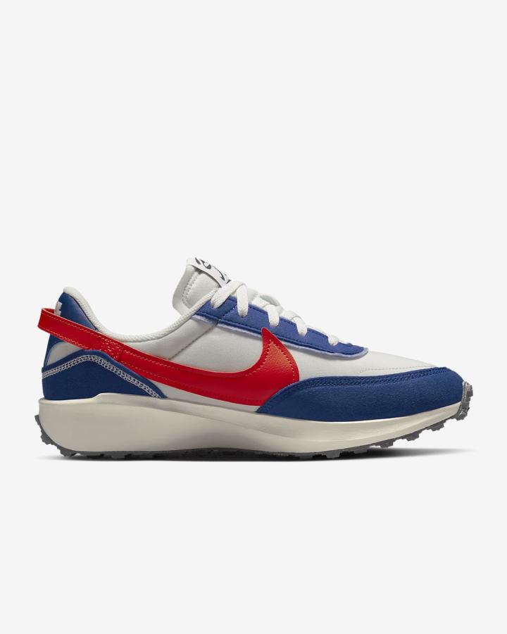 Nike Waffle Debut Swoosh Muške Tenisiće Kraljevska Plava Sive Crvene | HR-51492FOHT