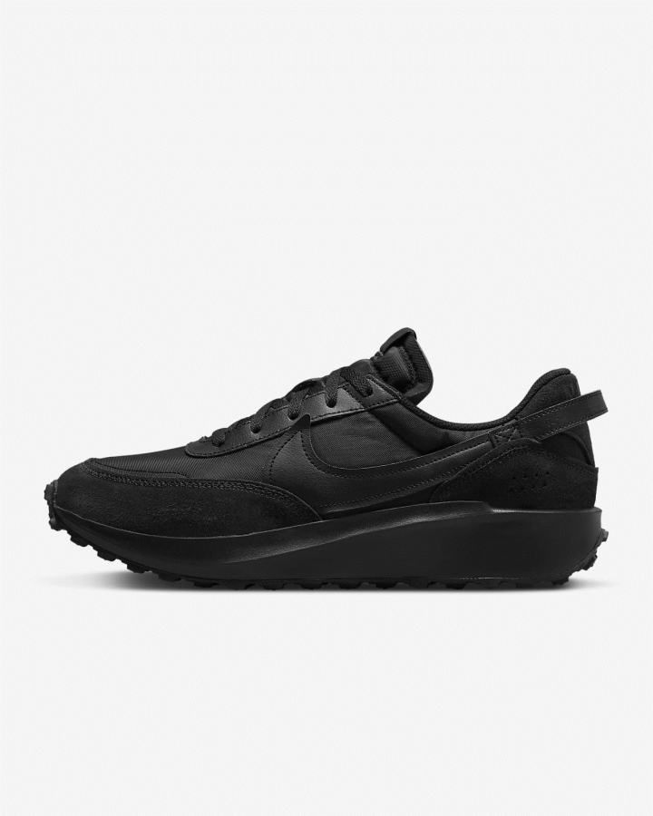 Nike Waffle Debut Swoosh Muške Tenisiće Crne Tamno Sive | HR-98342LHYS