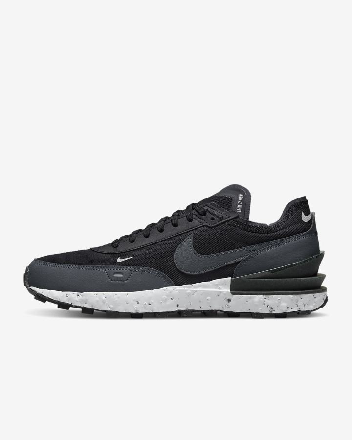 Nike Waffle One Crater Muške Tenisiće Crne Sive Tamno Sive | HR-36128UWPJ