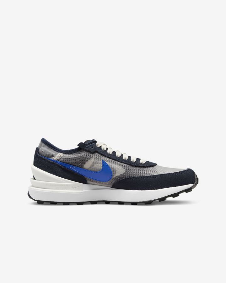 Nike Waffle One Kids Za Dječake Tenisiće Tamno Obsidijanske Crne Kraljevska Plava | HR-21867SVEL