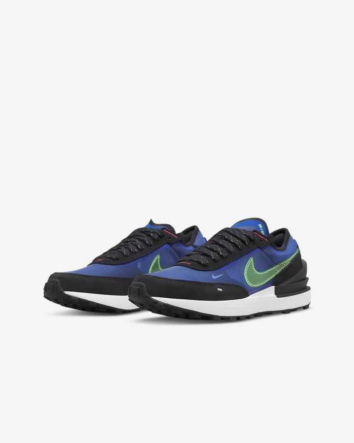 Nike Waffle One Kids Za Dječake Tenisiće Plave Crne | HR-51029NWSY