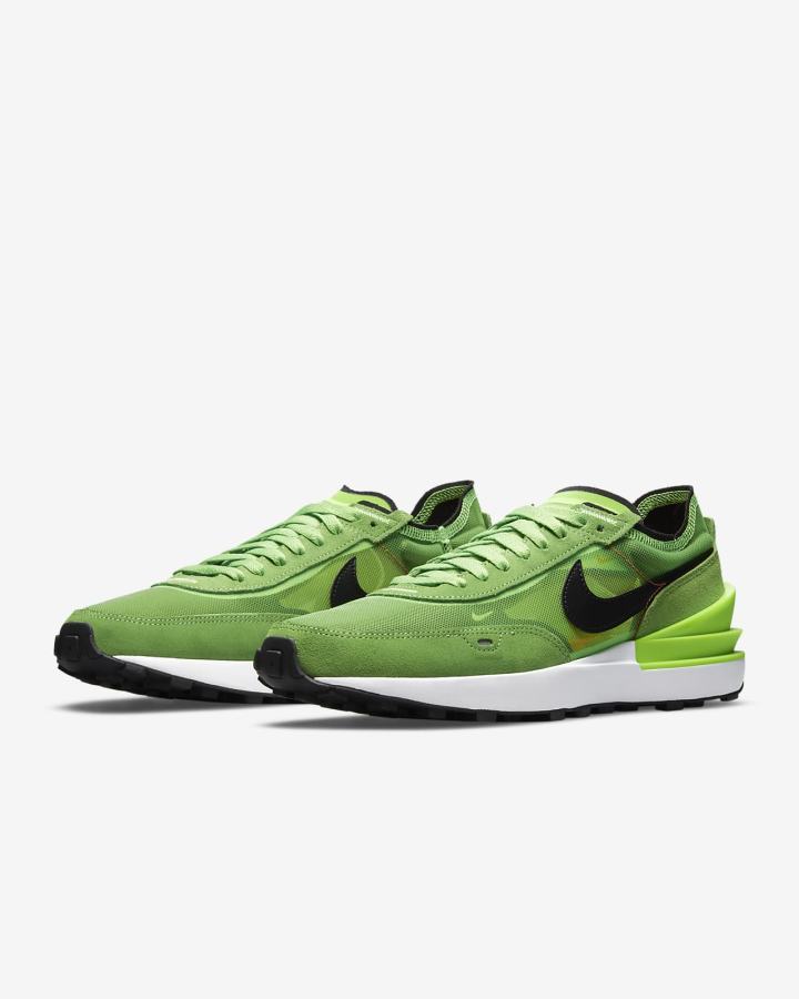 Nike Waffle One Muške Tenisiće Zelene Crvene Crne | HR-70219BGNO