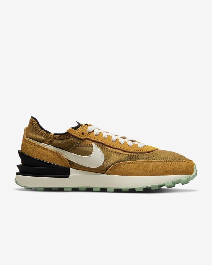 Nike Waffle One Ženske Tenisiće Zlatne Crne Zelene | HR-10375IYGZ