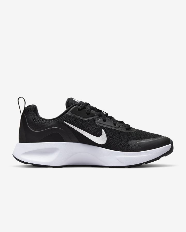 Nike Wearallday Ženske Tenisiće Crne Bijele | HR-37824VYLU