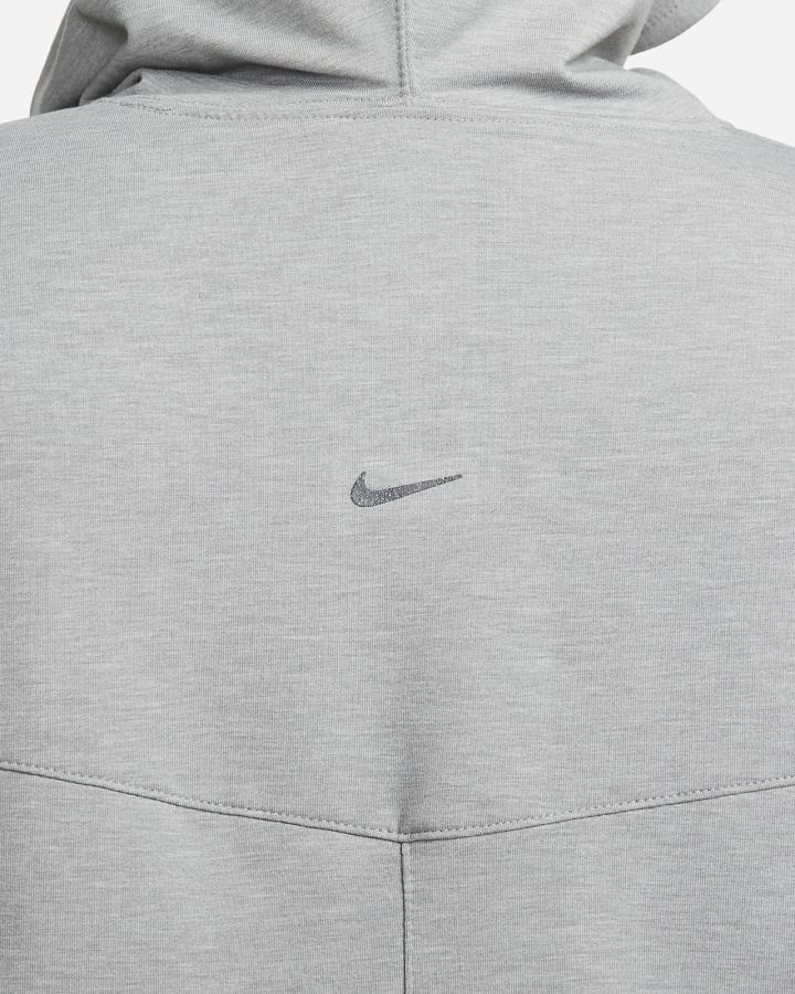 Nike Yoga Dri-FIT Fleece Ženske Majica S Kapuljačom Sive | HR-36108OKMP