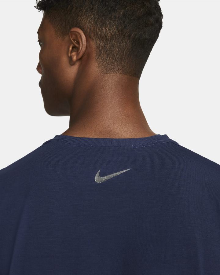 Nike Yoga Dri-FIT Muške Majica Bez Rukava Tamnoplave Sive | HR-79502XLCR