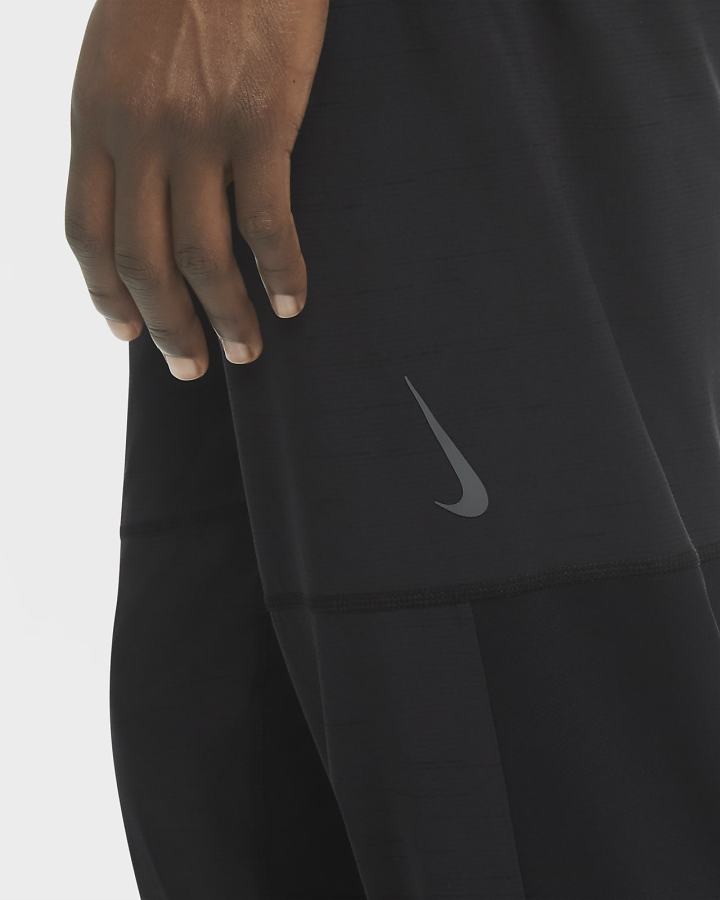 Nike Yoga Muške Hlače Crne Sive | HR-74016RXHN