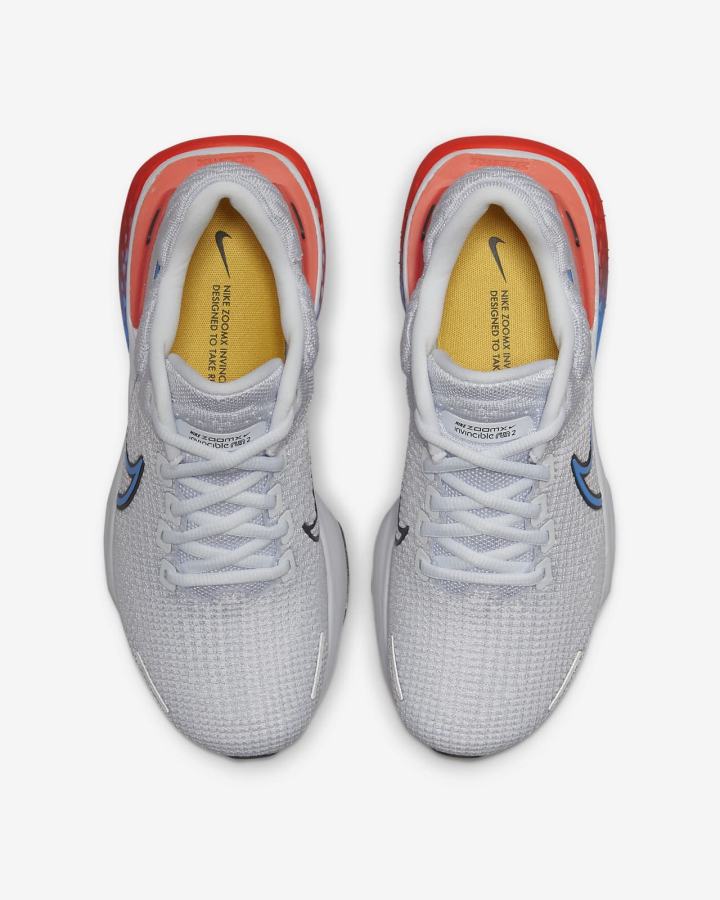 Nike ZoomX Invincible Run Flyknit 2 Road Ženske Tenisiće Sive Zlatne Svijetlo Crvene Crne | HR-09124HJZY