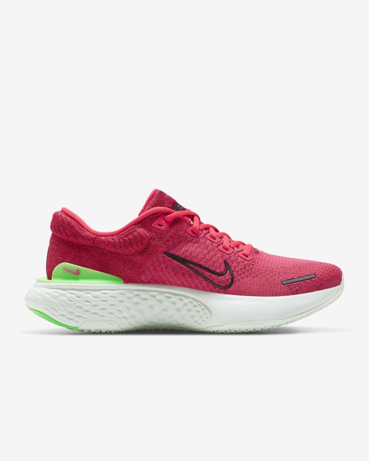 Nike ZoomX Invincible Run Flyknit 2 Road Muške Tenisiće Crvene Zelene Crne | HR-53190DQSO