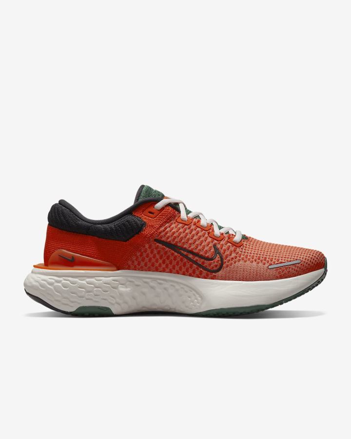 Nike ZoomX Invincible Run Flyknit 2 Road Muške Tenisiće Narančaste Zelene Crne | HR-67204EFOT