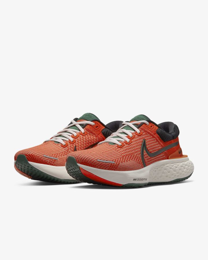 Nike ZoomX Invincible Run Flyknit 2 Road Muške Tenisiće Narančaste Zelene Crne | HR-67204EFOT