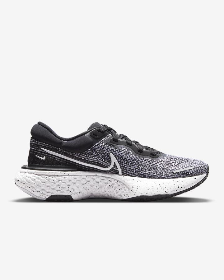 Nike ZoomX Invincible Run Flyknit Road Ženske Tenisiće Bijele Crne Bijele | HR-57389IZYA