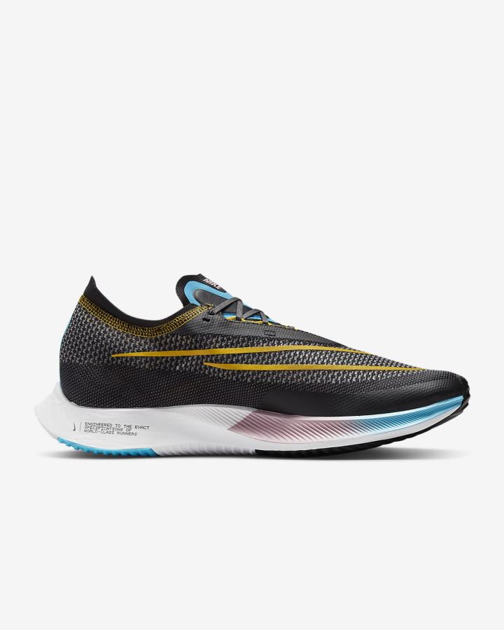 Nike ZoomX Streakfly Road Muške Trkaće Cipele Crne Bijele Plave | HR-91237BQRY