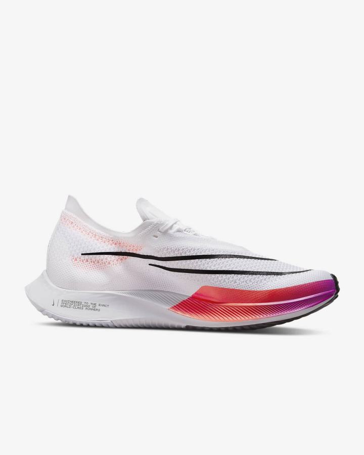 Nike ZoomX Streakfly Road Ženske Trkaće Cipele Bijele Crvene Ljubičaste Crne | HR-51920QWGV