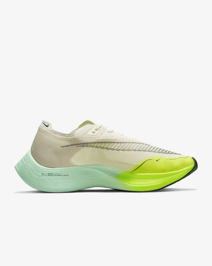 Nike ZoomX Vaporfly Next% 2 Road Muške Trkaće Cipele Zelene Menta Ljubičaste | HR-14205ESJX