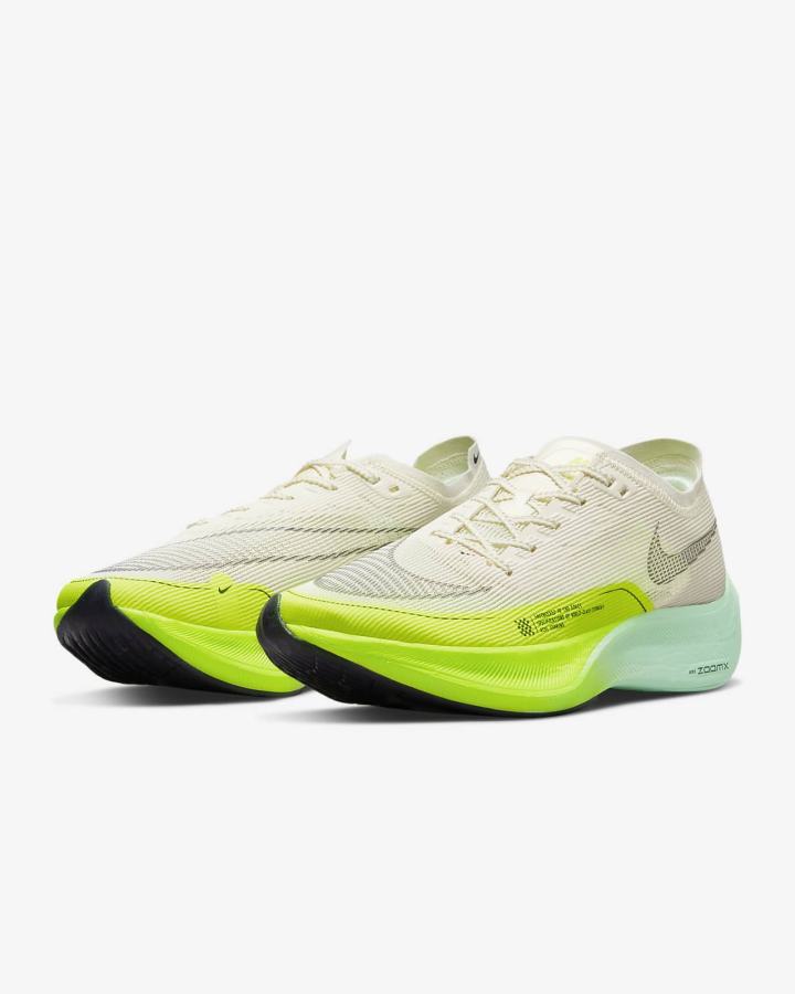 Nike ZoomX Vaporfly Next% 2 Road Muške Trkaće Cipele Zelene Menta Ljubičaste | HR-14205ESJX