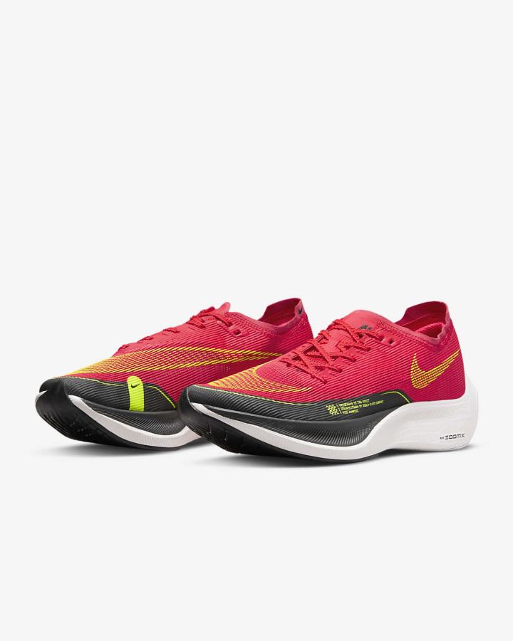 Nike ZoomX Vaporfly Next% 2 Road Muške Trkaće Cipele Crvene Tamno Sive Bijele | HR-16324ZQEN