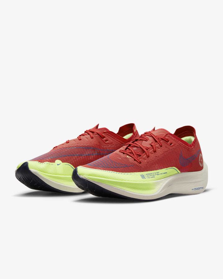 Nike ZoomX Vaporfly Next% 2 Road Muške Trkaće Cipele Crvene Zelene Kraljevska Plava | HR-63809MILJ