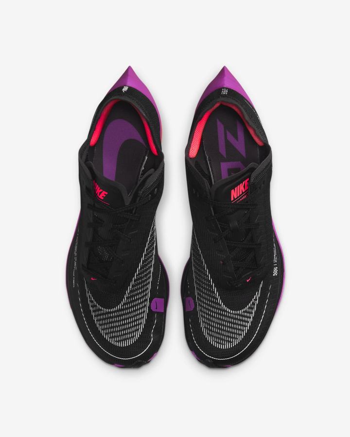 Nike ZoomX Vaporfly Next% 2 Road Muške Trkaće Cipele Crne Ljubičaste Sive Crvene | HR-91752LMAP