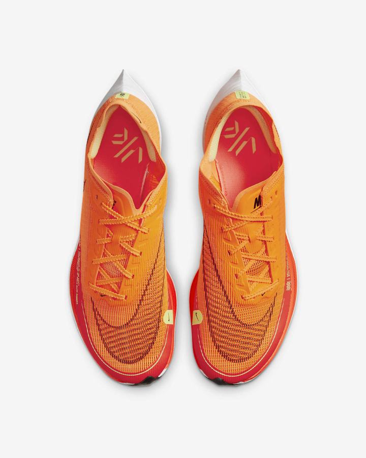 Nike ZoomX Vaporfly Next% 2 Road Muške Trkaće Cipele Narančaste Svijetlo Crvene Bijele Crne | HR-98743MXIG