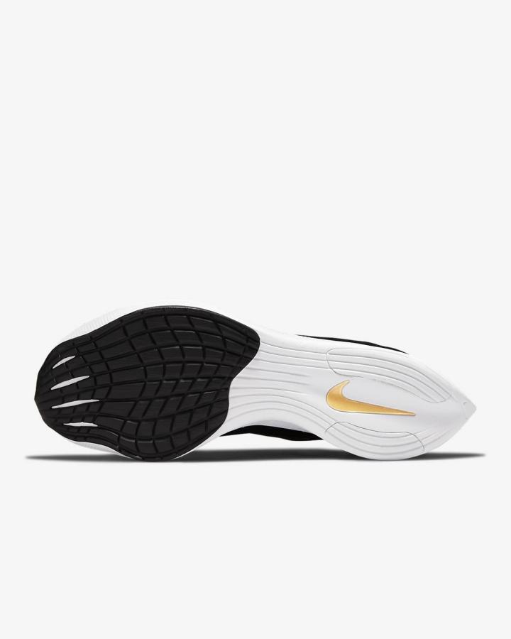 Nike ZoomX Vaporfly Next% 2 Road Ženske Trkaće Cipele Crne Metalne Zlatne Bijele | HR-19587UOPC