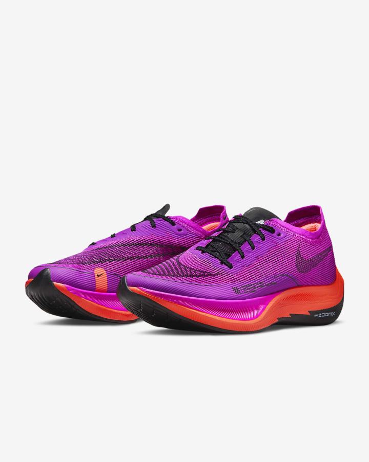 Nike ZoomX Vaporfly Next% 2 Road Ženske Trkaće Cipele Ljubičaste Crvene Sive Crne | HR-27604YGPM