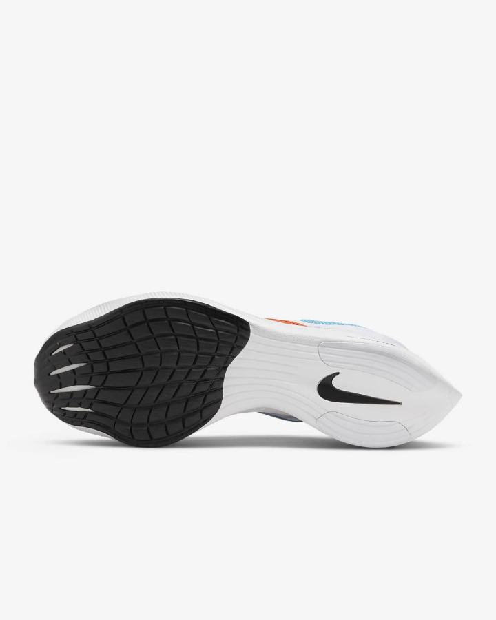 Nike ZoomX Vaporfly Next% 2 Road Ženske Trkaće Cipele Bijele Narančaste Plave | HR-75819VYRH