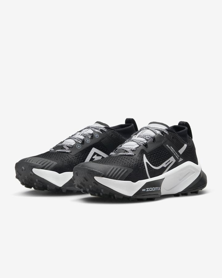 Nike ZoomX Zegama Trail Muške Tenisiće Crne Bijele | HR-63512URJY