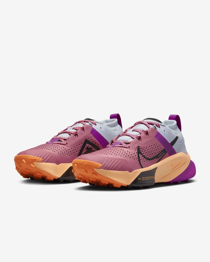 Nike ZoomX Zegama Trail Ženske Tenisiće Ljubičaste Narančaste Crne | HR-35419HDPN