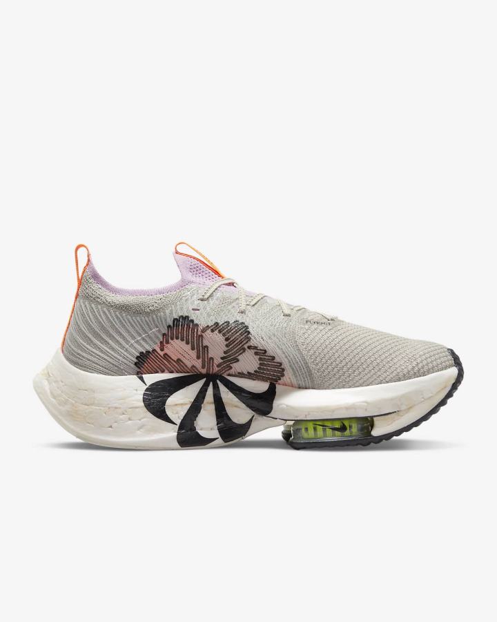 Nike Zoom Alphafly Next Nature Road Ženske Trkaće Cipele Plave Sive Svijetlo Roze Svijetlo Krem Crne | HR-10569XWDI