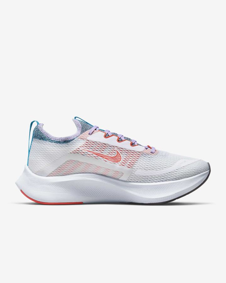 Nike Zoom Fly 4 Road Ženske Tenisiće Bijele Ljubičaste Plave Narančaste | HR-98245LHPI