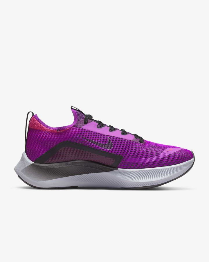 Nike Zoom Fly 4 Road Ženske Tenisiće Ljubičaste Crvene Sive Crne | HR-80475LGVX