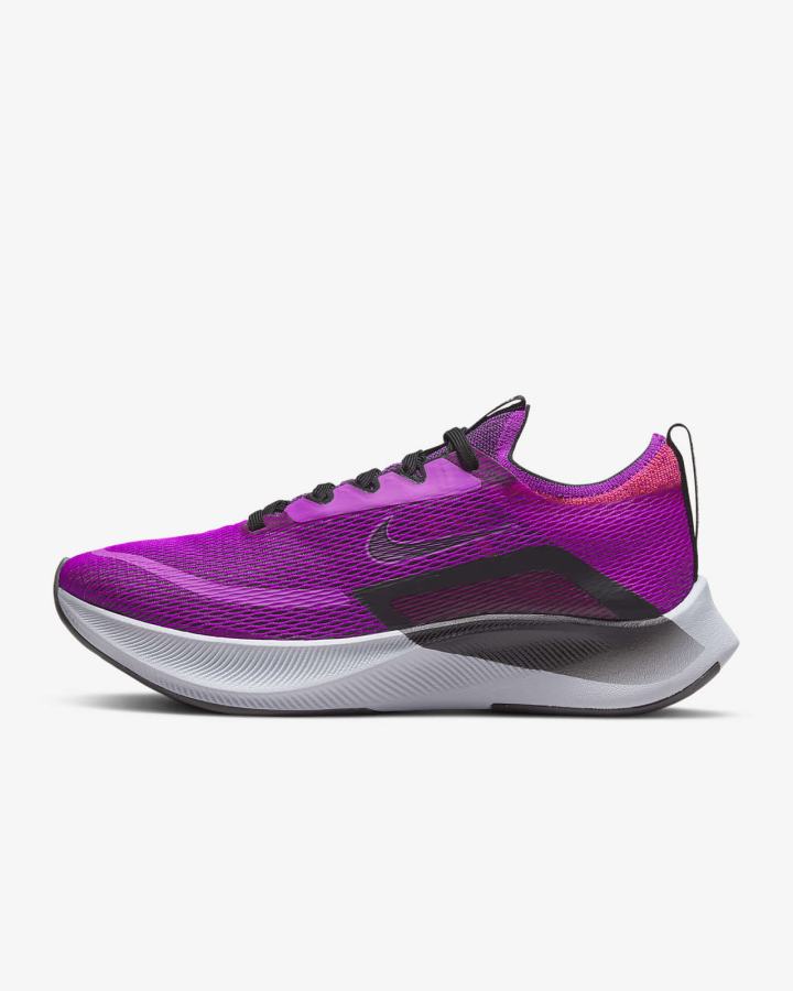 Nike Zoom Fly 4 Road Ženske Tenisiće Ljubičaste Crvene Sive Crne | HR-80475LGVX