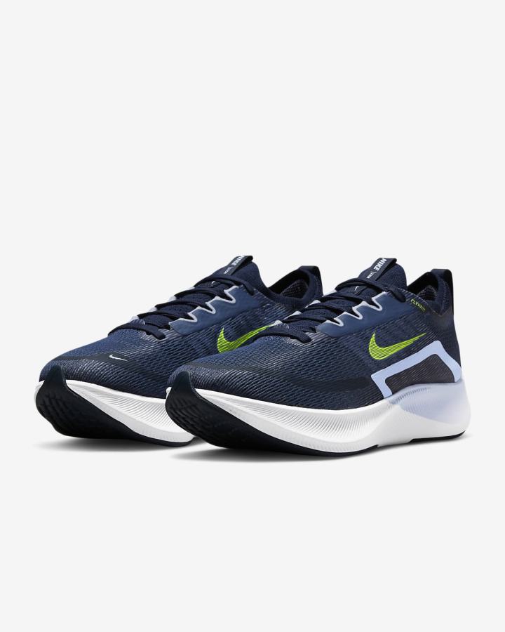 Nike Zoom Fly 4 Road Ženske Tenisiće Tamnoplave Svijetlo Plave | HR-48201NJHO