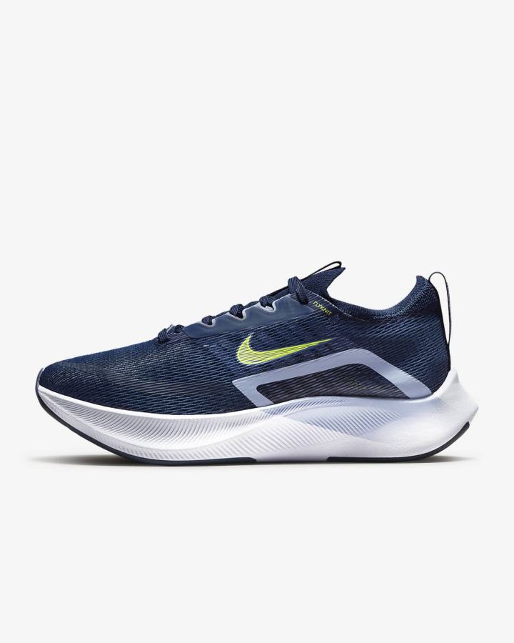 Nike Zoom Fly 4 Road Ženske Tenisiće Tamnoplave Svijetlo Plave | HR-48201NJHO